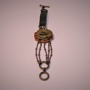 Bracelet Mesh Rosette Steam Punk Style